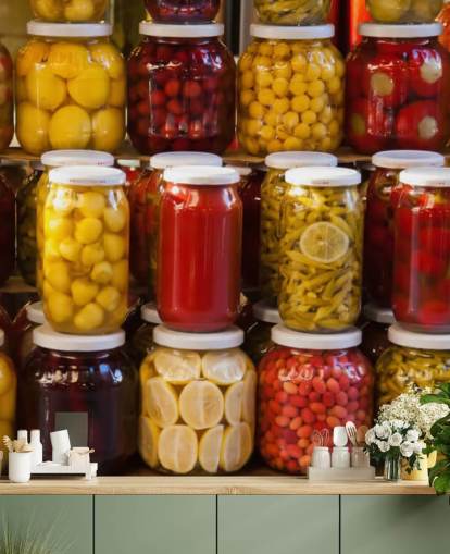 Papel de pared Tarros de pepinillos