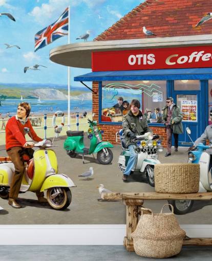 Mods Kaffeebar Fototapete Mods Kaffeebar Fototapete