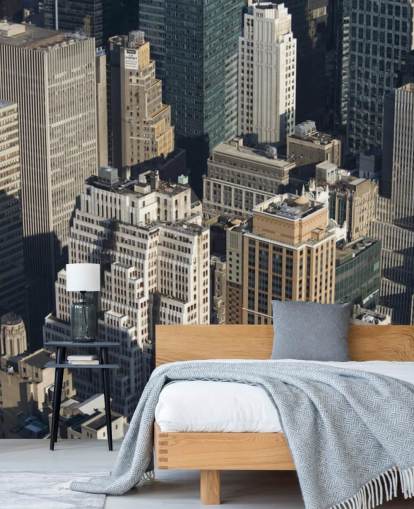 New Yorkin pilvenpiirtäjän seinämaalaus