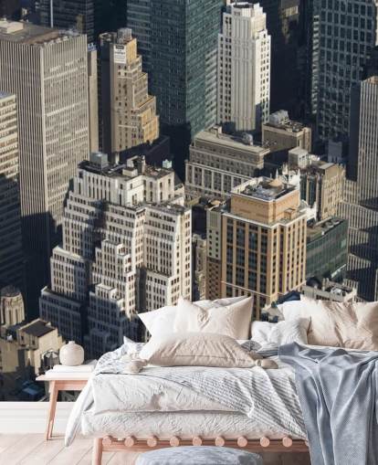 Mural de pared Rascacielos de Nueva York Mural de pared Rascacielos de Nueva York