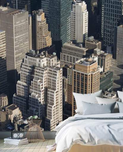 New York Skyscraper Wall Mural