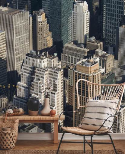 New York Skyscraper Wall Mural New York Skyscraper Wall Mural