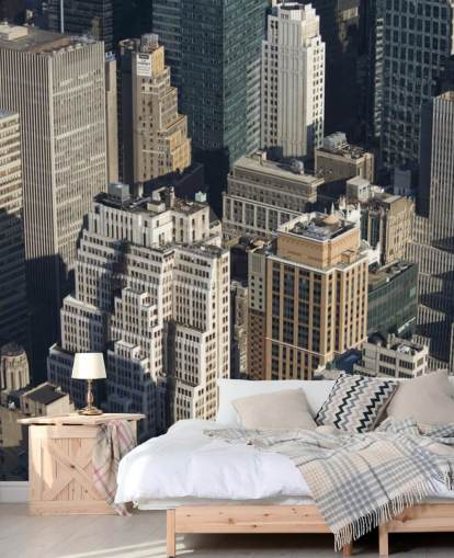 New York Skyscraper Wall Mural