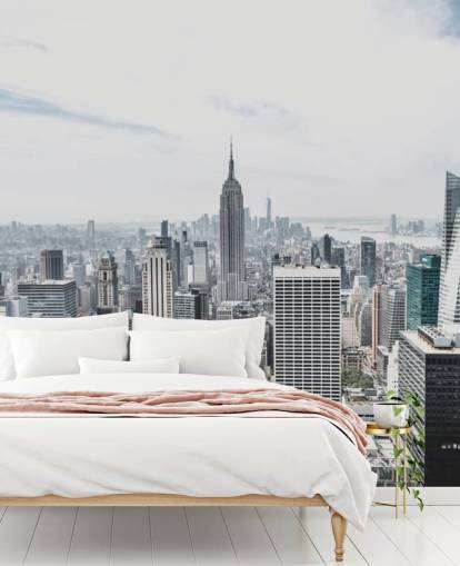 Rockerfeller Centre New York City Veggmaleri