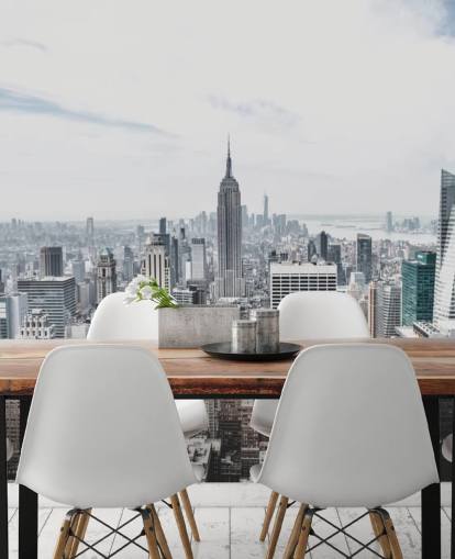 Rockerfeller Centre New York City Veggmaleri