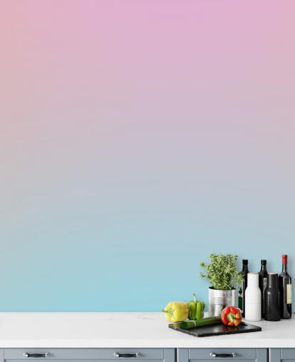 pink and blue omber wallpaper for bedrooms