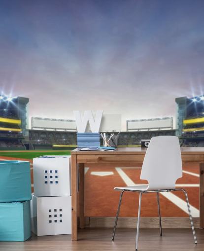 Baseball-Diamant Baseball-Hintergrundbild Baseball-Diamant Baseball-Hintergrundbild