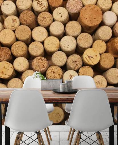 Vin Corks Montage Mural