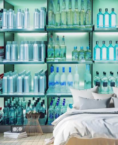 Behind the Bar Wallpaper