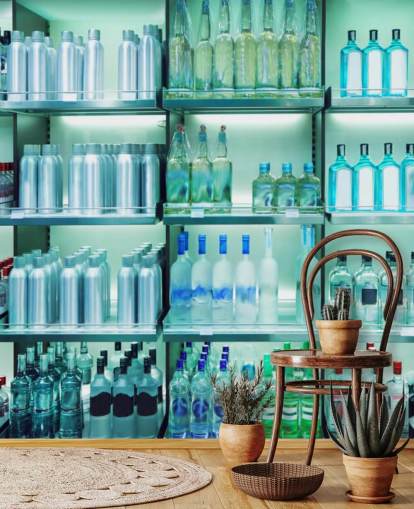 Behind the Bar Wallpaper