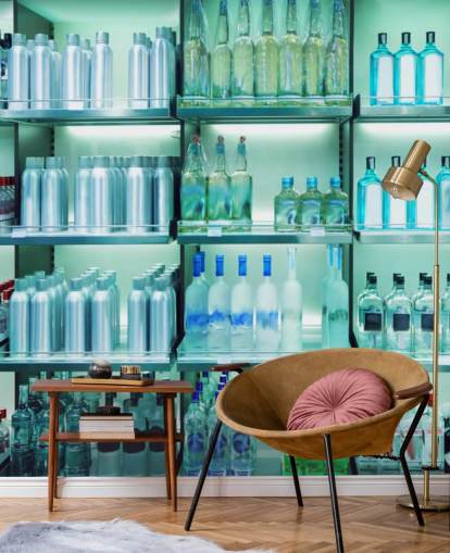 Behind the Bar Wallpaper