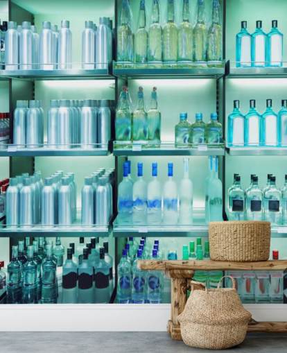 Behind the Bar Wallpaper