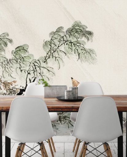 mural hombre cruzando el puente