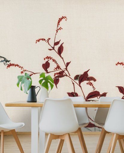 Papel pintado Libélula