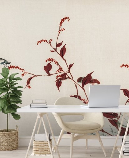 Papel pintado Libélula