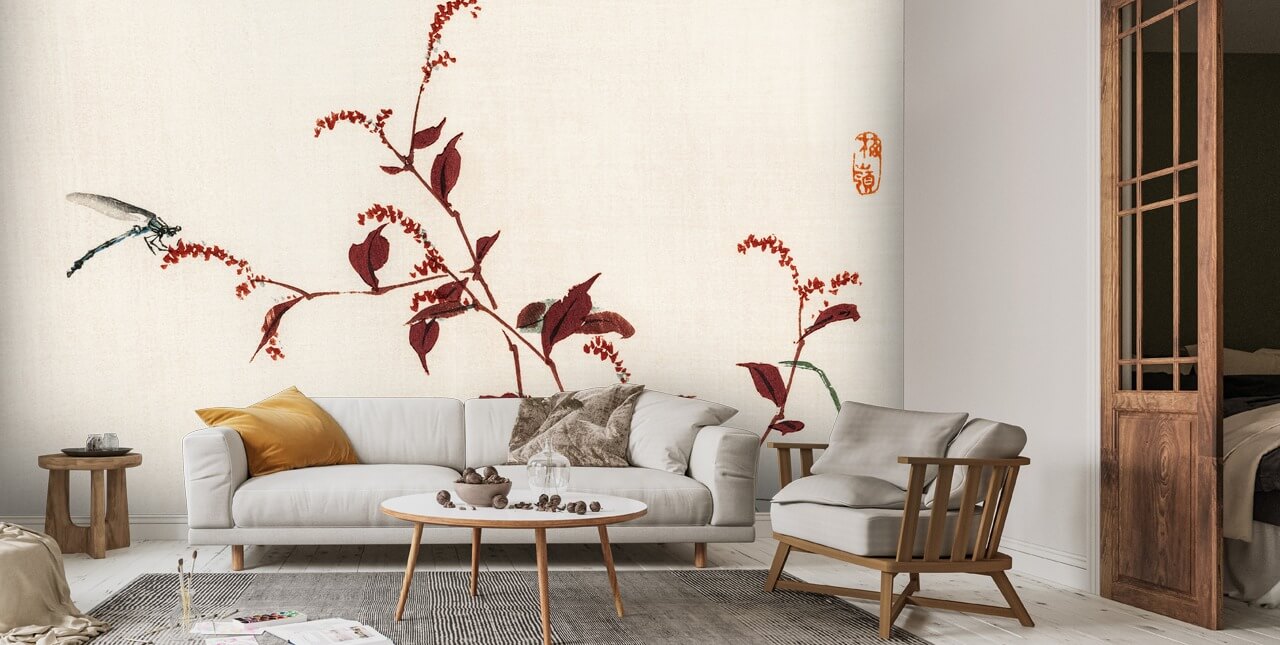 Dragonfly Wallpaper Mural | Wallsauce US