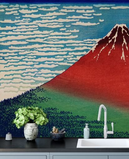 Papier Peint Fresque Matin Clair Vent