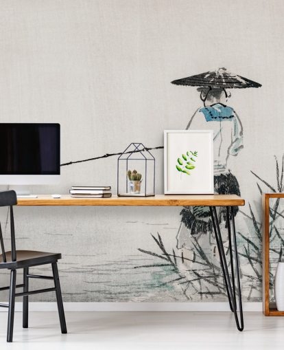 Wallpaper Mural Pescador