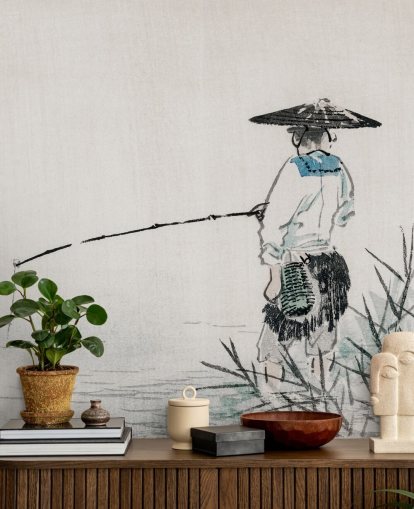 Wallpaper Mural Pescador