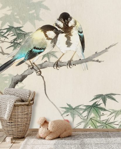 Store Pupper på Maple Branch Mural 