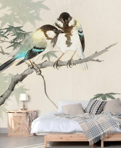 Grote borsten op Maple Branch Mural 