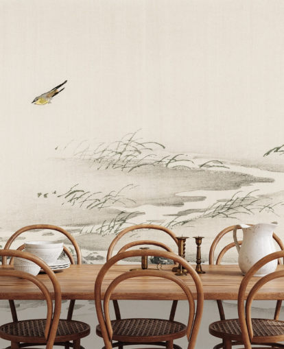 Papel pintado Paisaje oriental