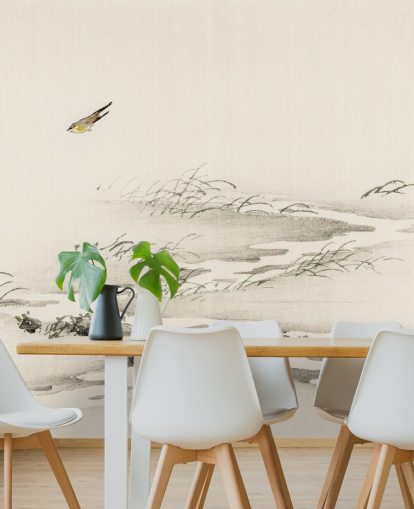 Papier Peint Fresque Paysage Oriental Papier Peint Fresque Paysage Oriental