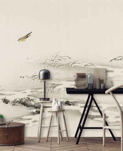 Oriental Landscape Wallpaper Mural