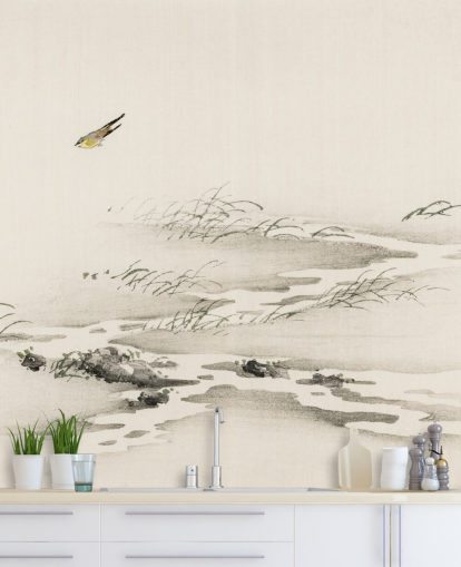 Oriental Landscape Wallpaper Mural