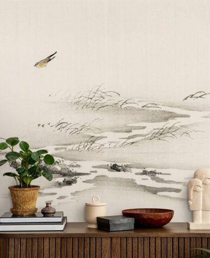 Papel pintado Paisaje oriental