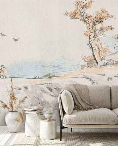 Landskap Bakgrunn Mural 