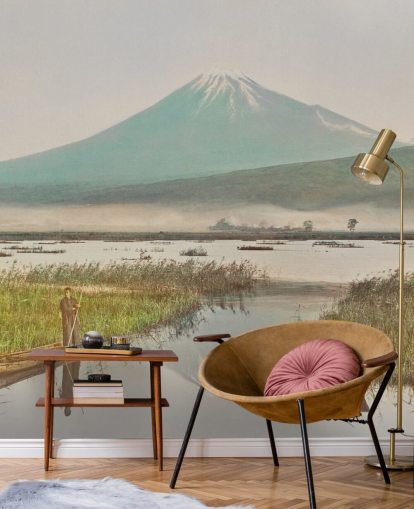 Mount Fuji as seen from Kashiwabara Mural