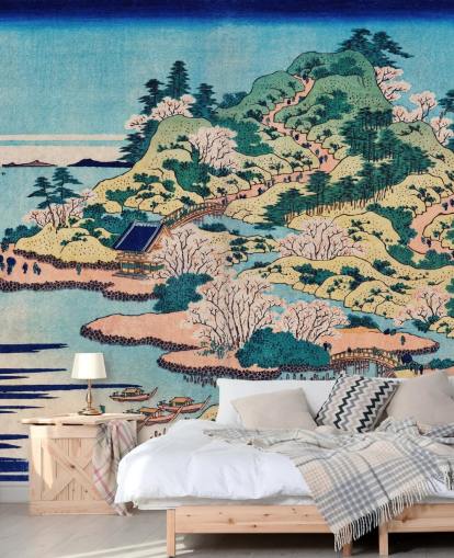 Sesshu Ajigawaguchi Tenposan Mural 