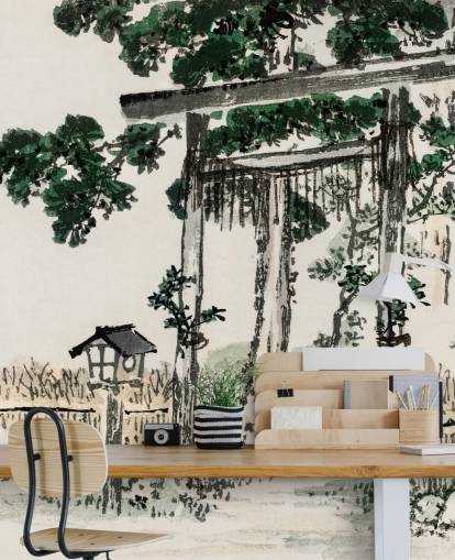 Papel de parede Shrine Gate Papel de parede Shrine Gate