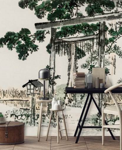 Pyhäkkö Gate Taustakuva Mural Pyhäkkö Gate Taustakuva Mural