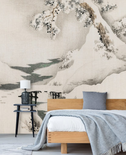 Snowscape Wallpaper Mural 