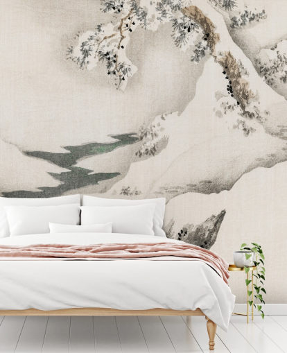 Snowscape Wallpaper Mural 