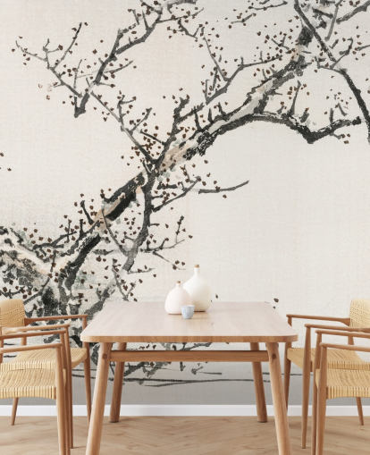 Papel pintado Árbol contra el agua 