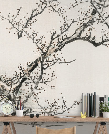 Papel pintado Árbol contra el agua 