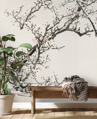 Papel pintado Árbol contra el agua 