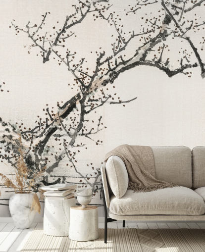 Papel pintado Árbol contra el agua Papel pintado Árbol contra el agua