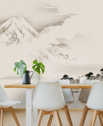 View of Mount Fuji Wallpaper Mural