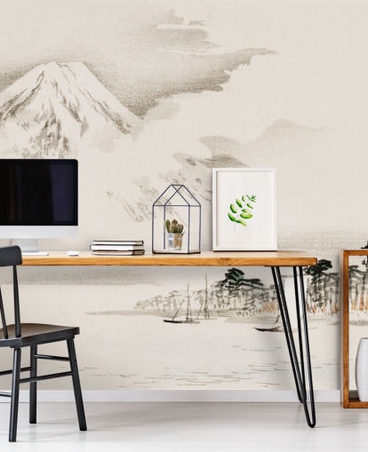 View of Mount Fuji Wallpaper Mural