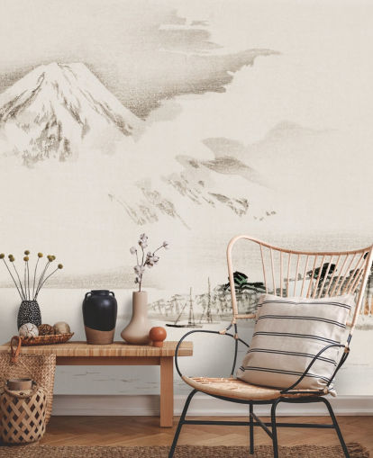 View of Mount Fuji Wallpaper Mural