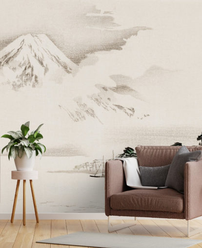 View of Mount Fuji Wallpaper Mural