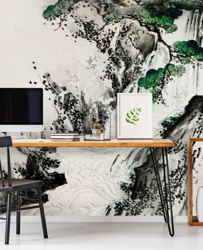 Papel de parede Cascading Waterfall