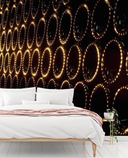 Stacked Wine Wall Mural