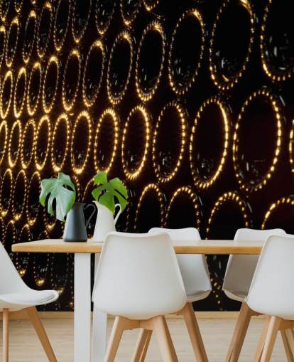 Mural de pared Vino apilado