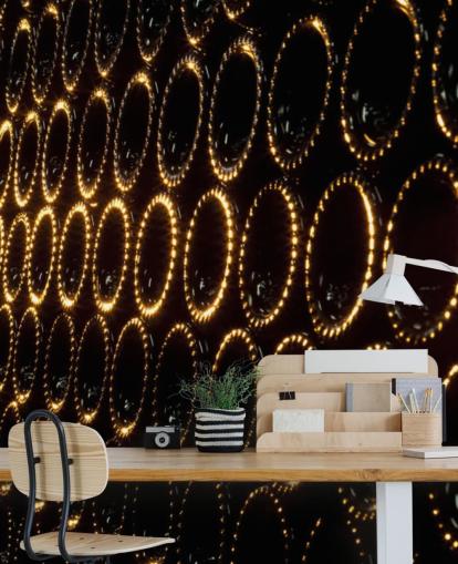 Stacked Wine Wall Mural