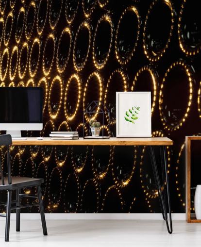 Stacked Wine Wall Mural